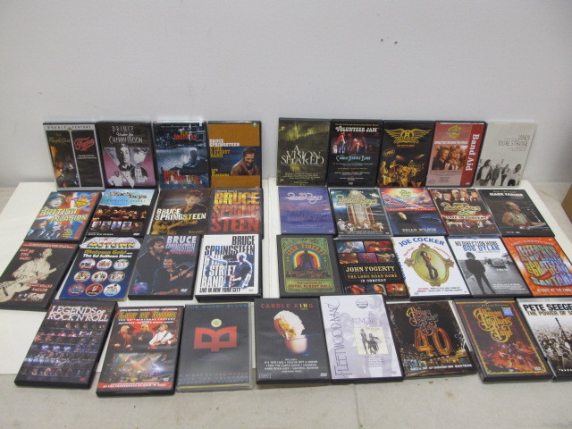 lot 223 image: Large Lot of Music DVDs - Concerts Documentaries etc