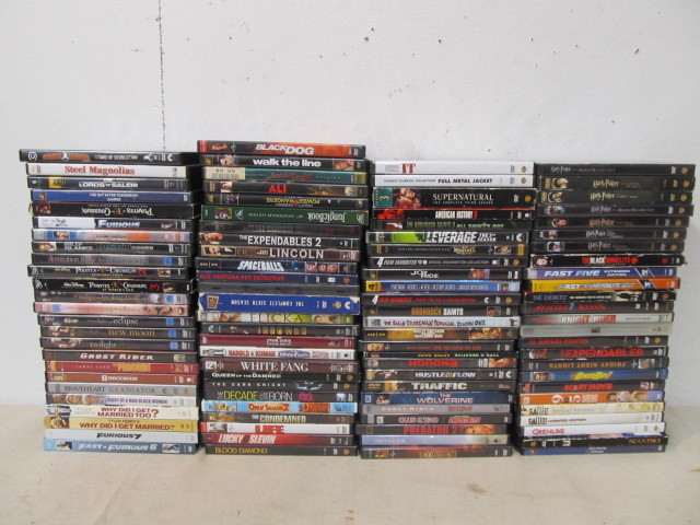 lot 100 image: Lot of Approx 100 DVDs