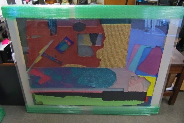 lot 4 image: MASSIVE Original Mixed Media Artwork by Tom Balbo