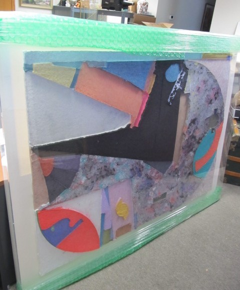 lot 5 image: MASSIVE Original Mixed Media Artwork by Tom Balbo