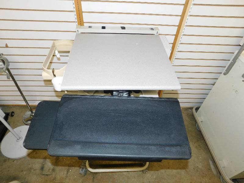 Metal Computer Cart With Keyboard Drawer