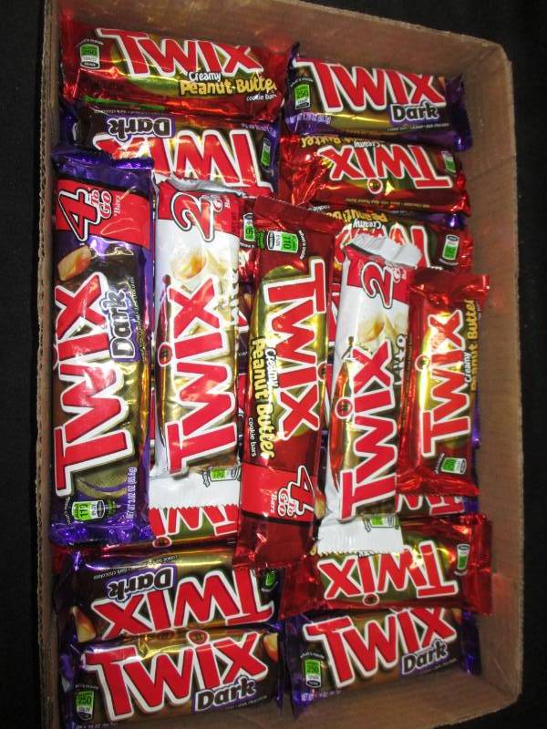 37 Twix Bars