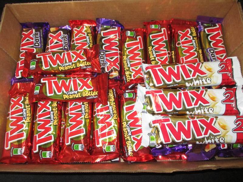 38 Twix Bars