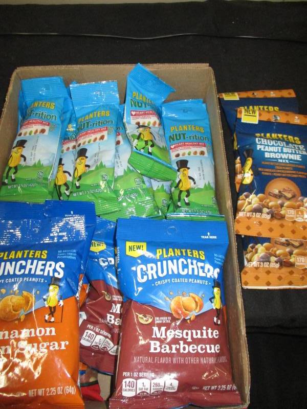 25 bags of peanuts variety of kinds