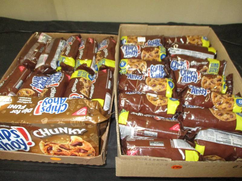 24 packs of Chips ahoy