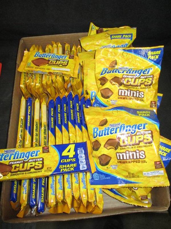 38 packs of butter Finger Treats