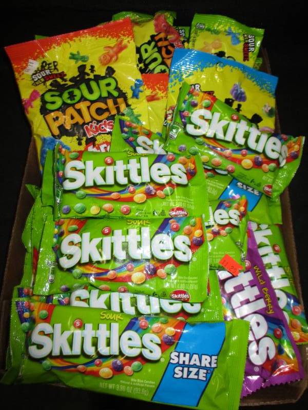 38 Bags of Skittles
