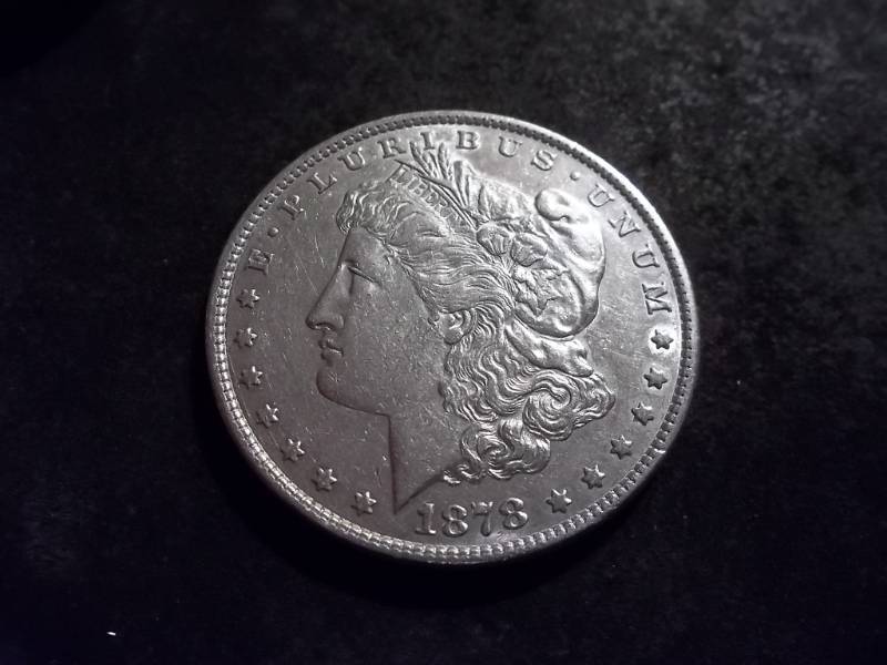 lot 7 image: 1878 Reverse 1879 Morgan Silver Dollar