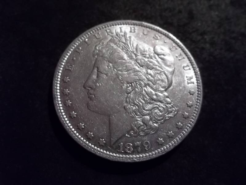 lot 9 image: 1879   Morgan Silver Dollar