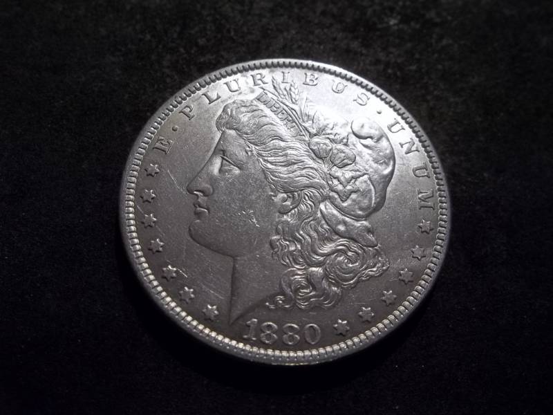 lot 12 image: 1880 Morgan Silver Dollar