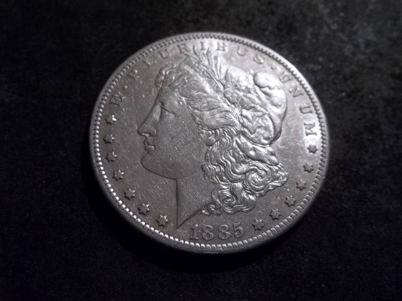 lot 20 image: 1885 S Morgan Silver Dollar