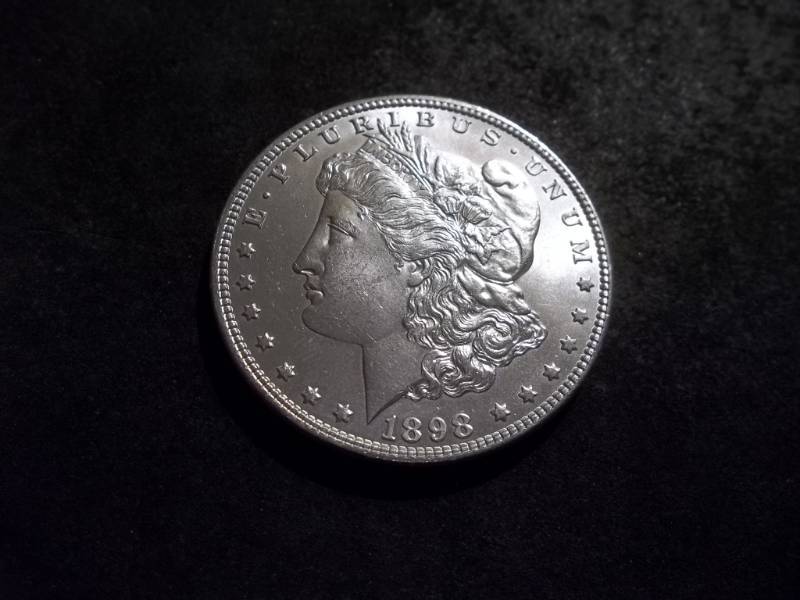 lot 29 image: 1898 Morgan Silver Dollar