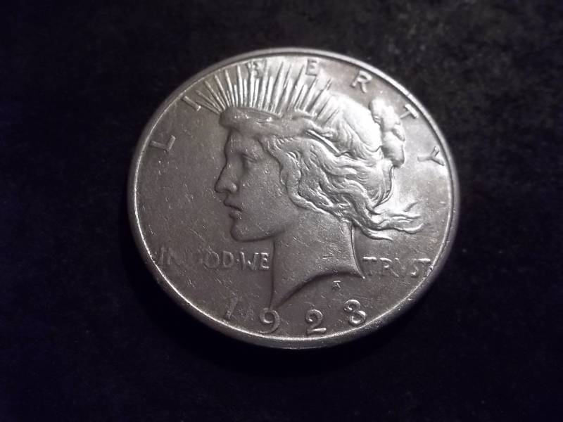 lot 38 image: 1923 S Peace Silver Dollar