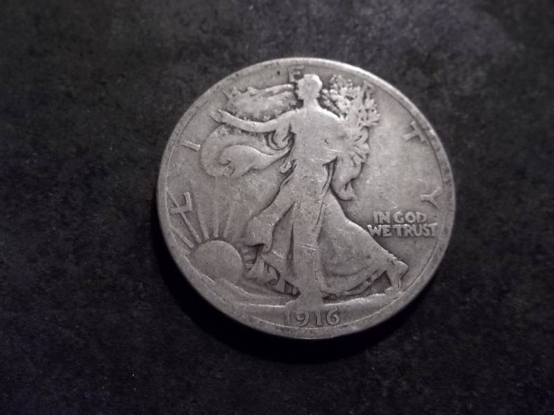 lot 60 image: 1916  Walker Half Dollar