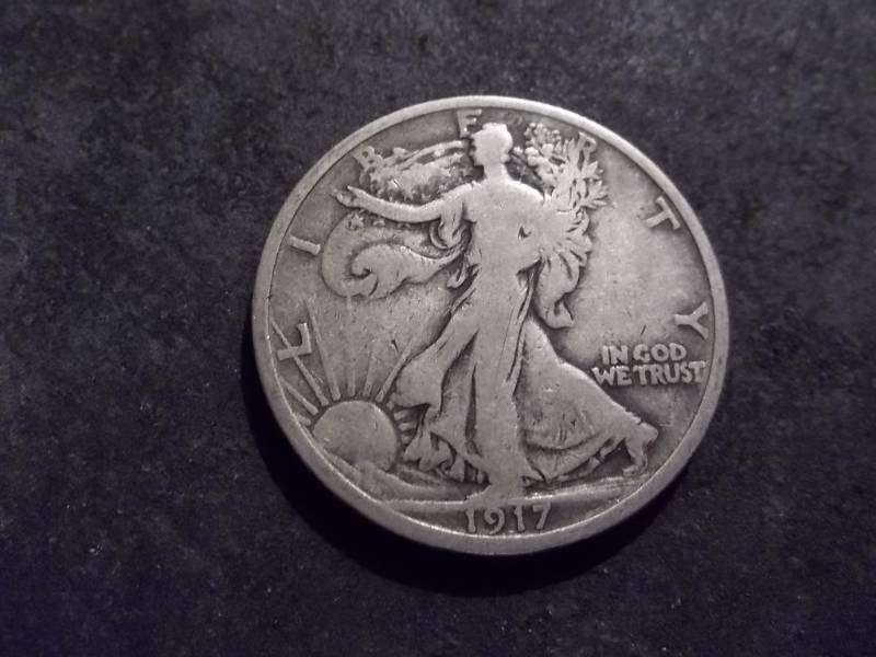 lot 61 image: 1917 Walker Half Dollar