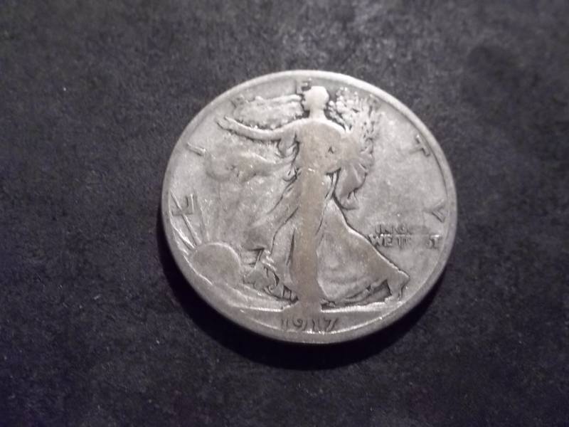 lot 64 image: 1917 S Walker Half Dollar