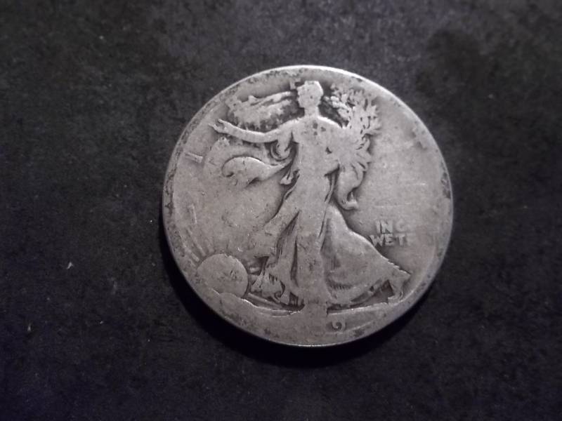 lot 68 image: 1919 S Walker Half Dollar