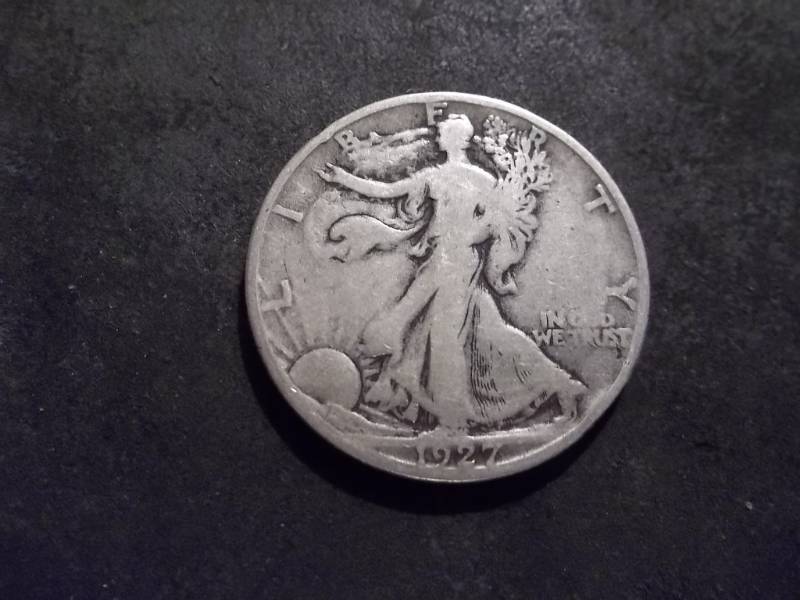 lot 73 image: 1927 S Walker Half Dollar
