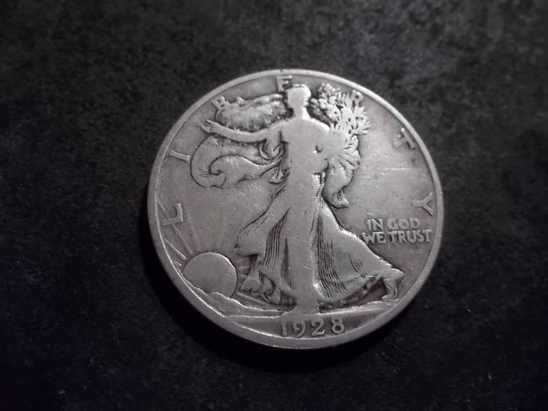 lot 74 image: 1928 S Walker Half Dollar