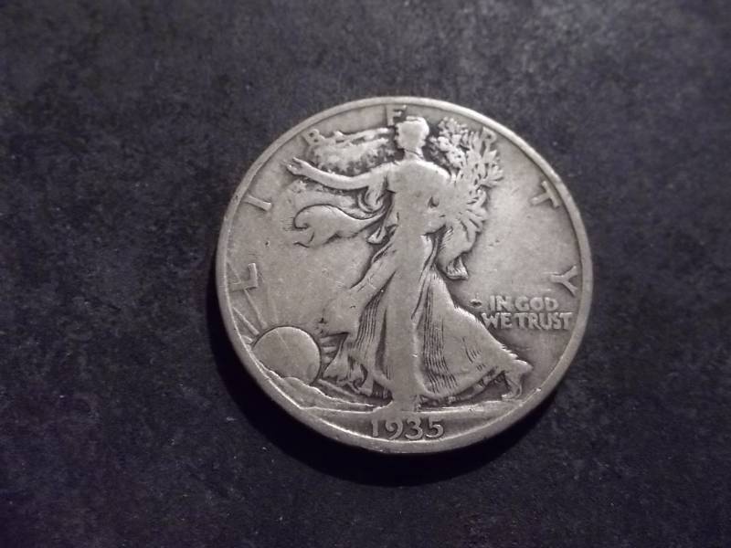 lot 82 image: 1935 D Walker Half Dollar