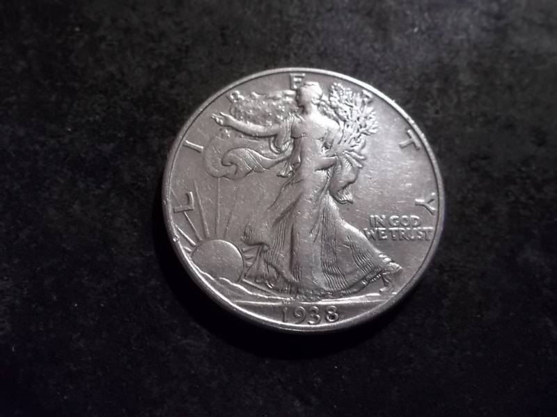 lot 91 image: 1938 D Walker Half Dollar