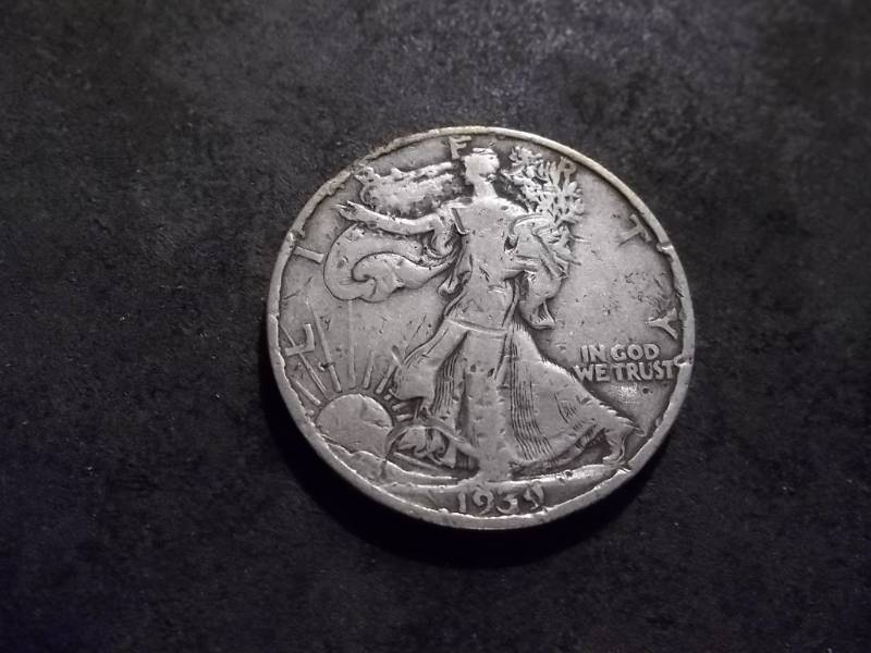 lot 94 image: 1939 S Walker Half Dollar