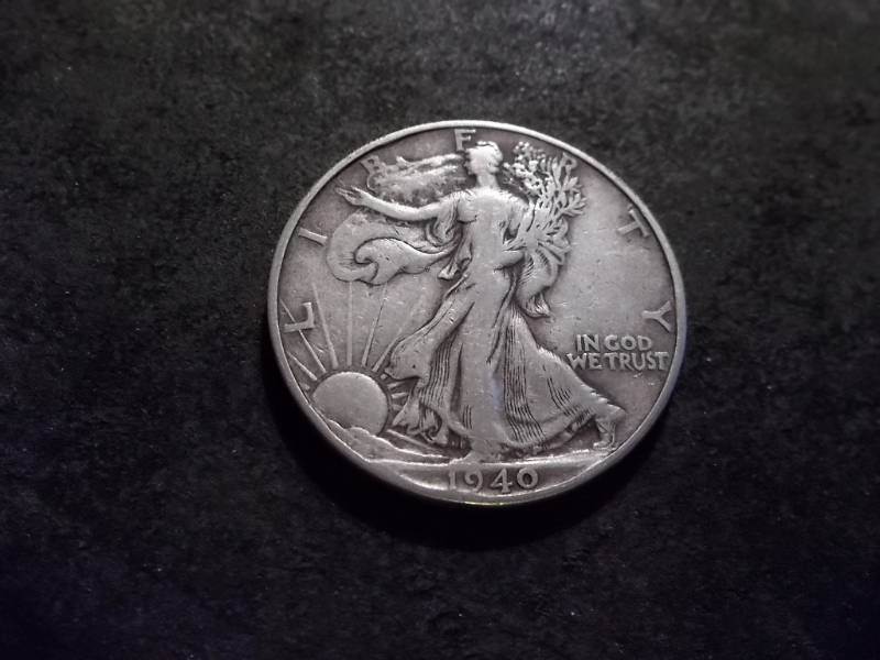 lot 96 image: 1940 S Walker Half Dollar