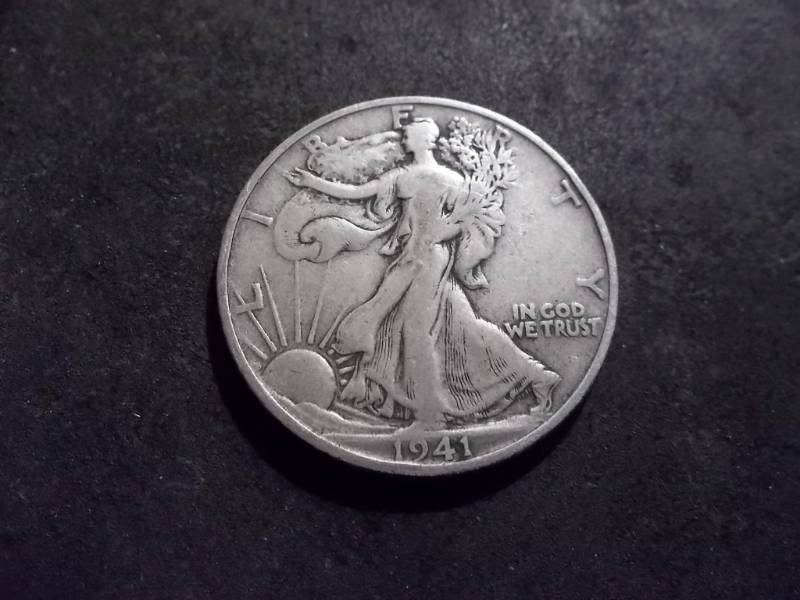 lot 99 image: 1941 S Walker Half Dollar