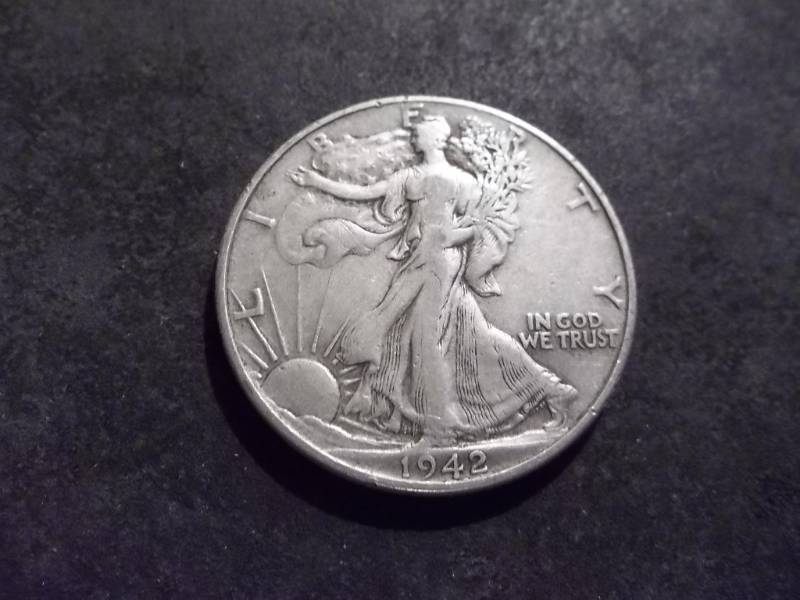 lot 100 image: 1942  Walker Half Dollar