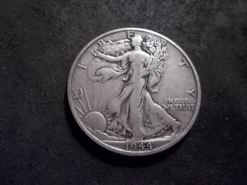 lot 108 image: 1944 S Walker Half Dollar