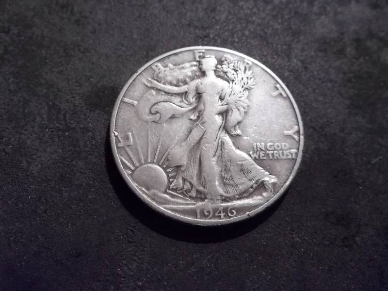 lot 113 image: 1946 D Walker Half Dollar