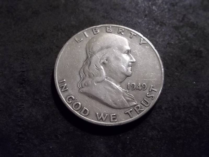 lot 120 image: 1949 D  Franklin Half Dollar