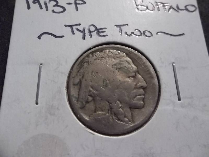lot 160 image: 1913 Type 2 Buffalo Nickel