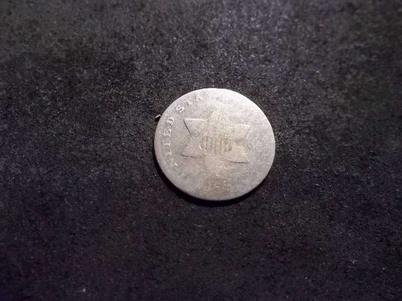 lot 170 image: 1852 3-Cent Silver
