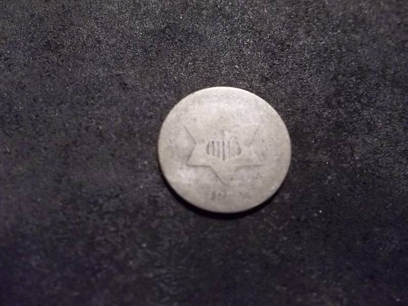 lot 171 image: 1852 3-Cent Silver