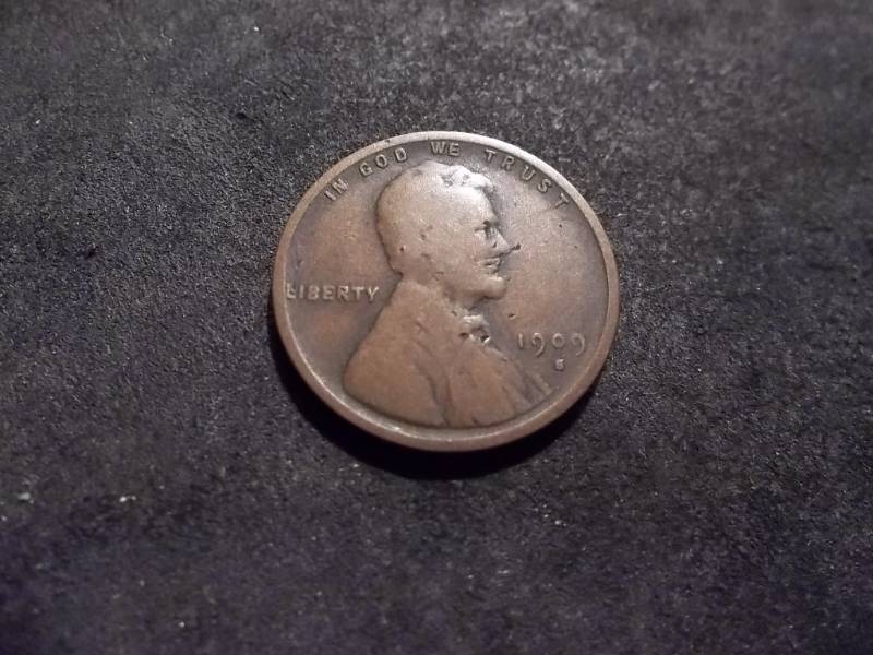 lot 172 image: 1909 S Lincoln Cent