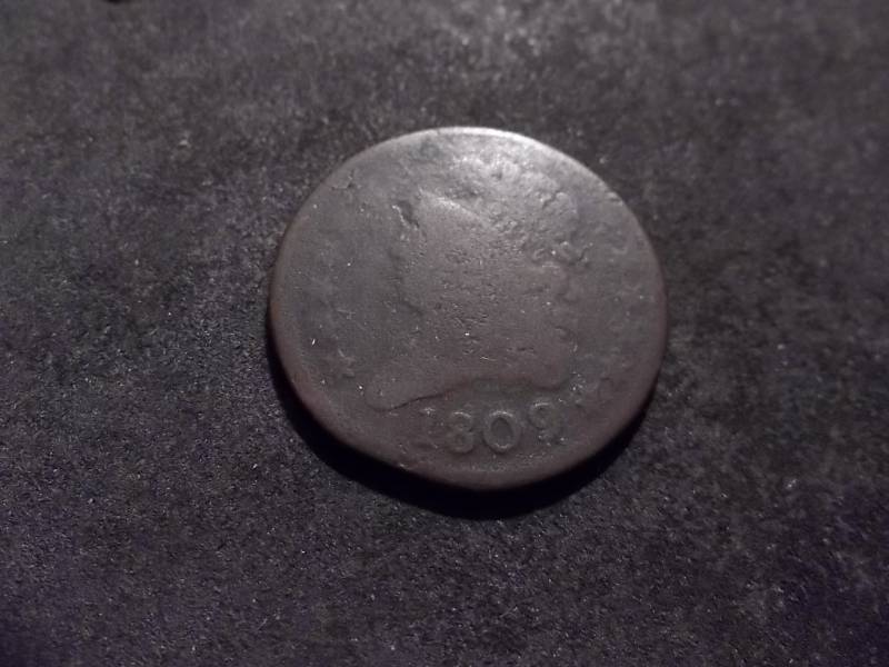lot 178 image: 1809 Bust Half Cent