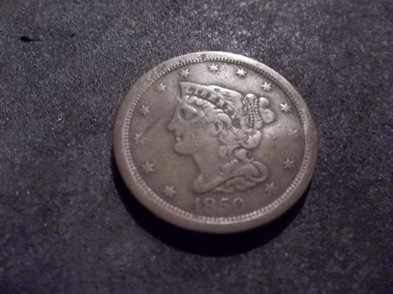 lot 179 image: 1850 Half Cent
