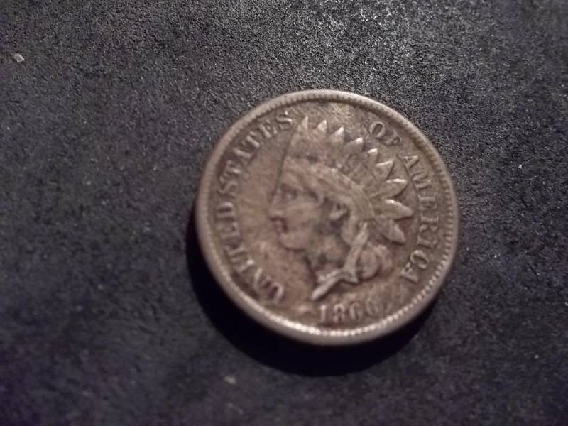lot 188 image: 1860 Indian Head Cent