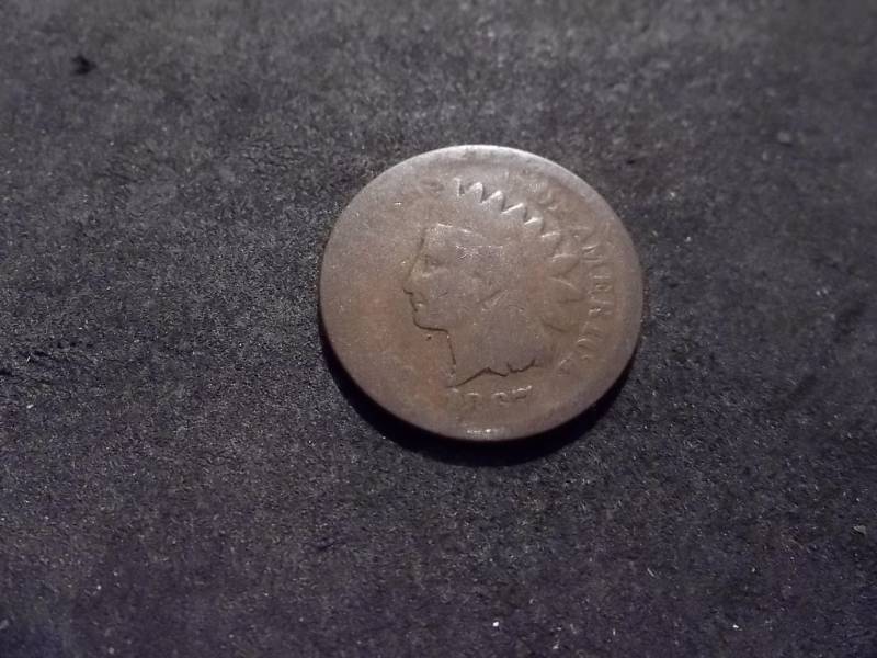 lot 195 image: 1867 Indian Head Cent