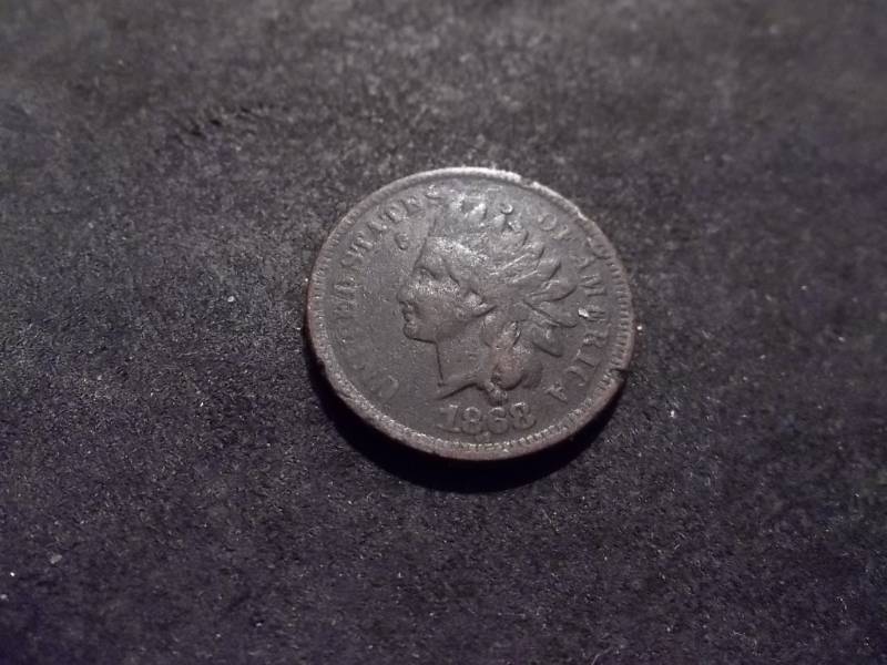 lot 196 image: 1868 Indian Head Cent