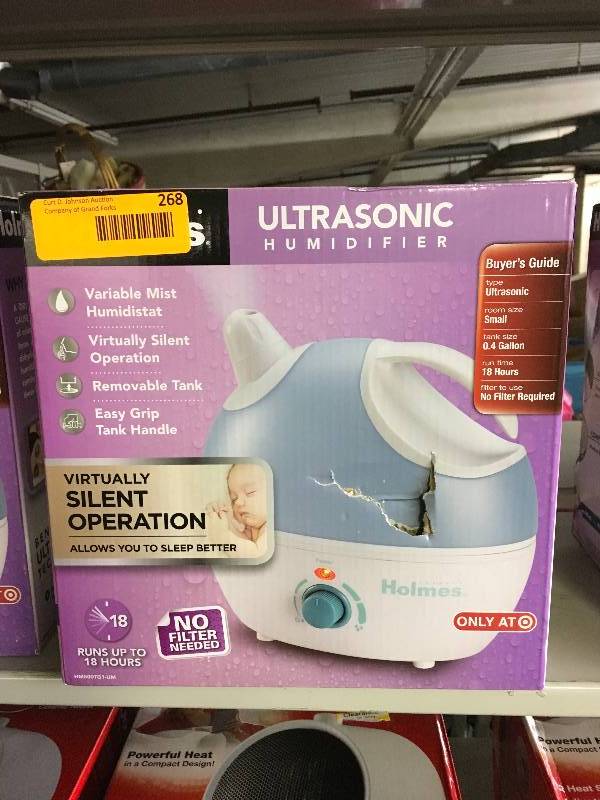 Holmes Ultrasonic Humidifier