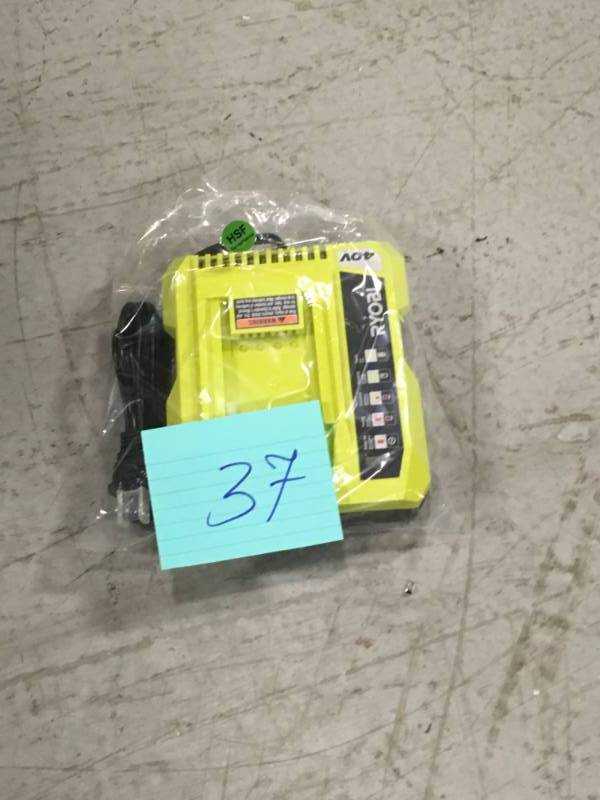 Ryobi 40-Volt Lithium-Ion Charger  open box in like new condition