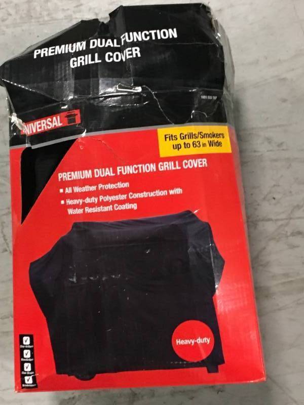 Premium Gas Charcoal Grill Cover  open box in like new condition