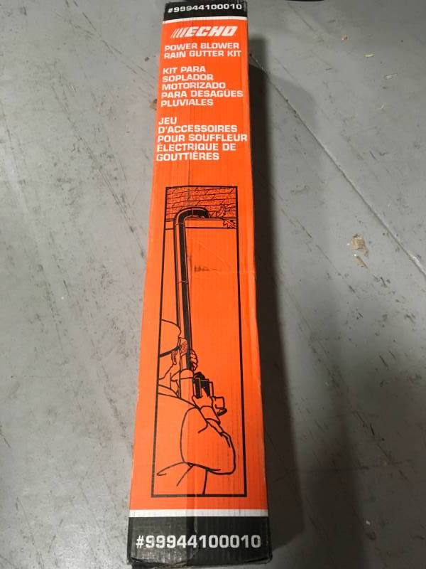 ECHO Standard Rain Gutter Cleaning Kit for Leaf Blowers  open box in like new condition