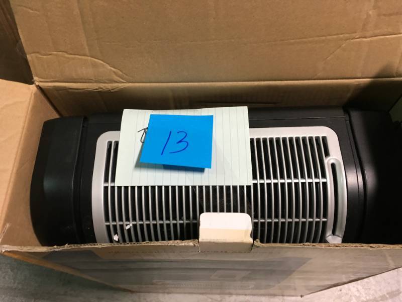 Lasko 1,500 Watt Electric Portable Cyclonic Ceramic Heater with Remote Control SEE PICS DAMAGE