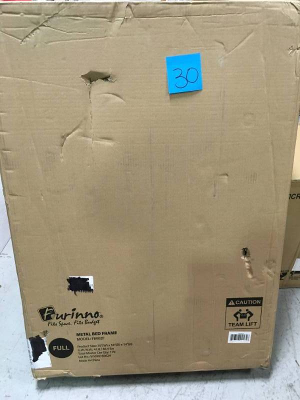 Furinno Angeland Full Metal Bed Frame not used
