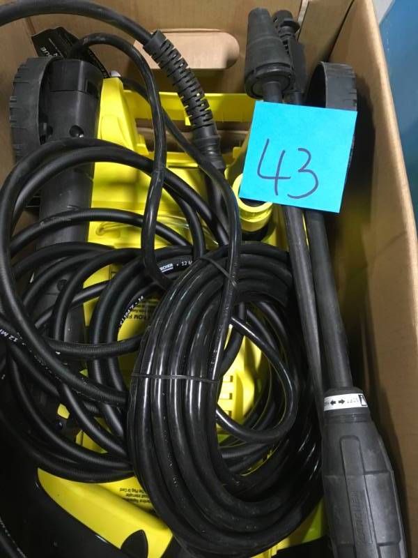 Karcher K2 Ergo 1600 PSI 1.25 GPM Electric Power Pressure Washer USED in good working condition