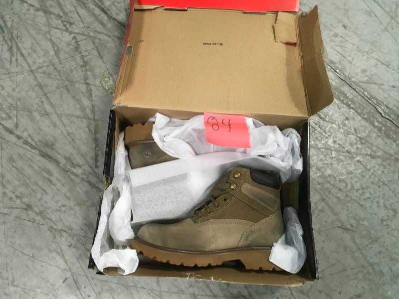 lot 84 image: Wolverine Mens Floorhand Size 7EW Sand Waterproof Full-Grain Leather 6 in. Boot not used