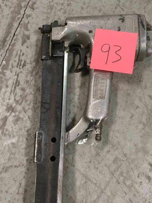 lot 93 image: PASLODE pneumatic stapler used works